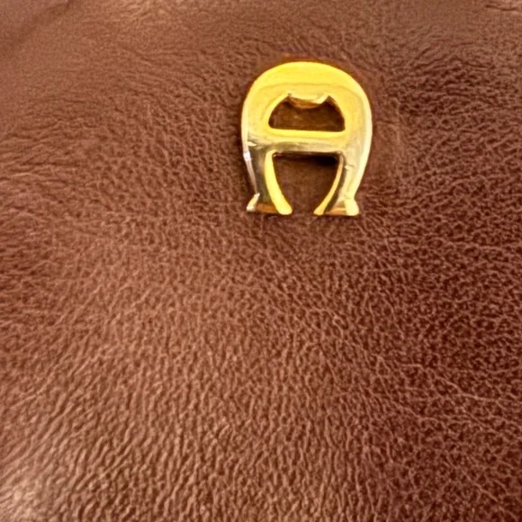 Etienne Aigner Mini Handbag Coin Purse Brown - Picture 7 of 10